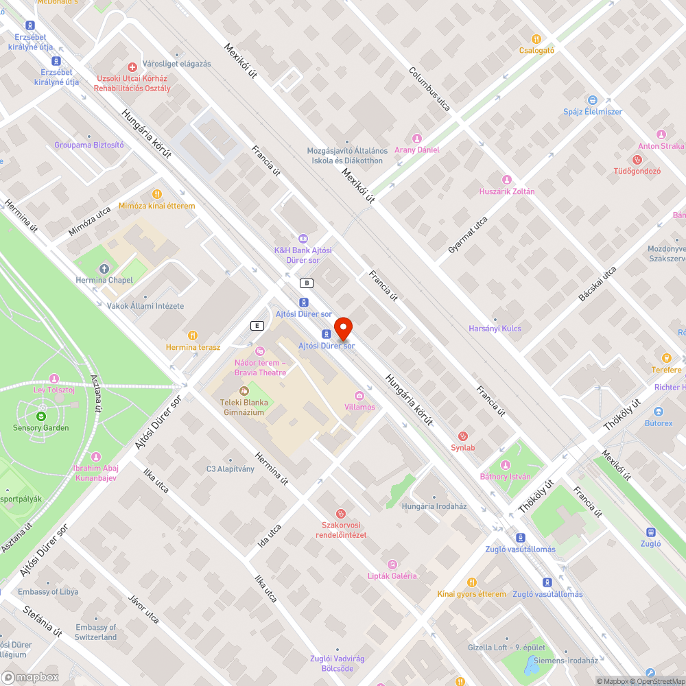 Út biztonságos belátását akadályozó bokor bejelentés helye