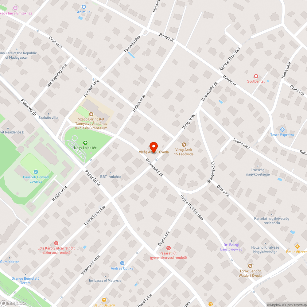 Letört faág bejelentés helye