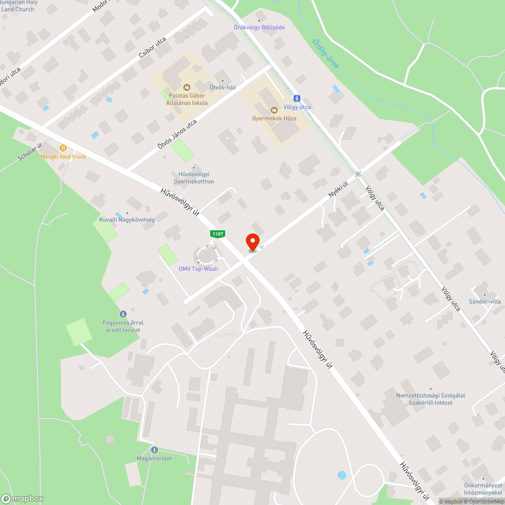 Úttestre belógó bozótos bejelentés helye