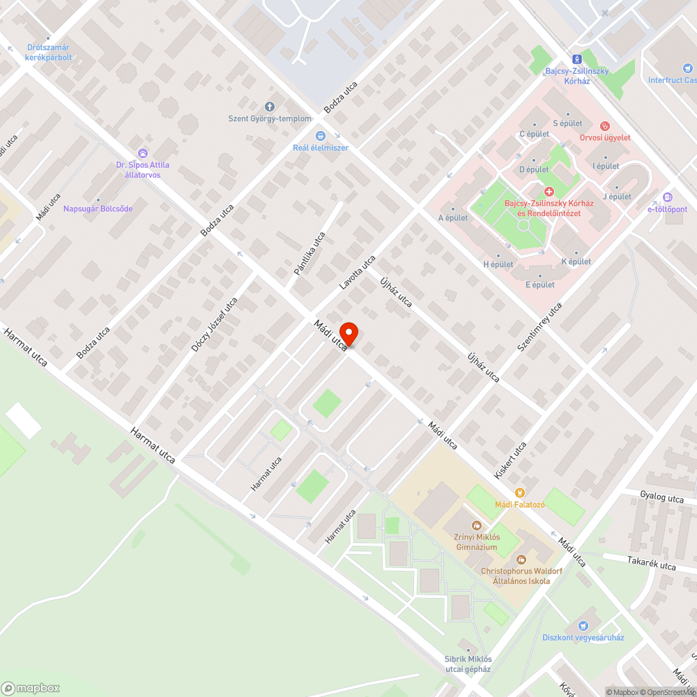 Szétrepedt bejelentés helye