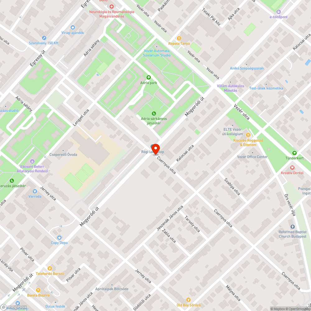 Akna fedlapja megsüllyedt bejelentés helye