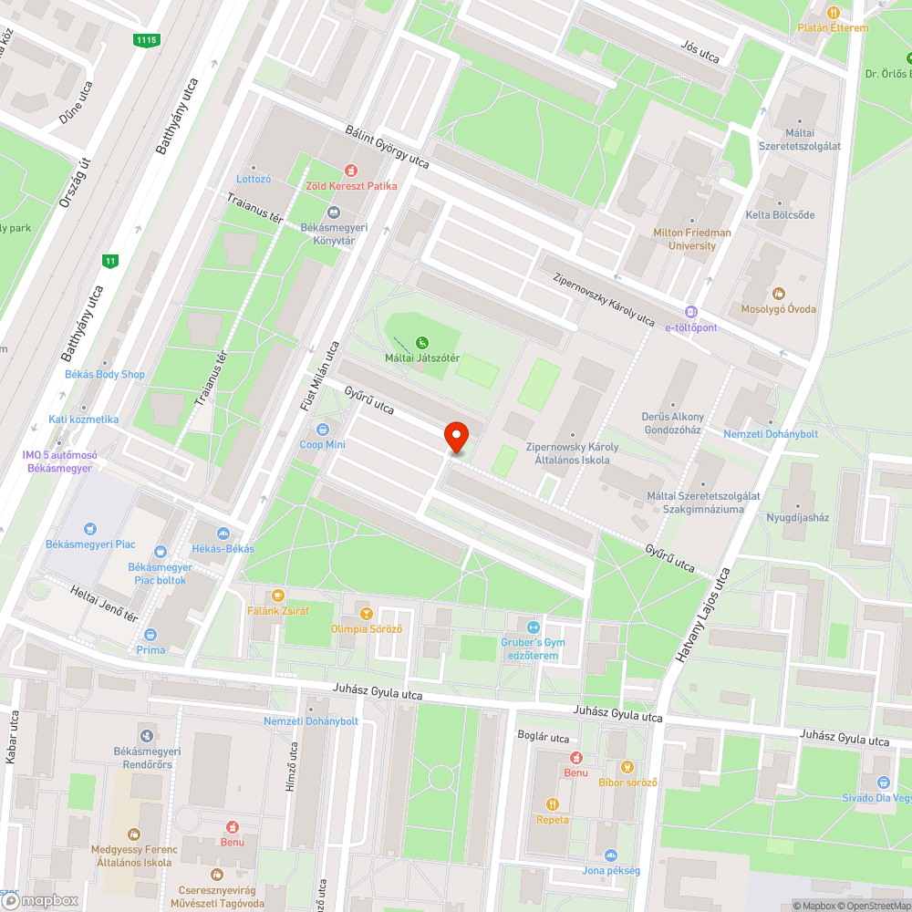 Használhatatlan kuka bejelentés helye