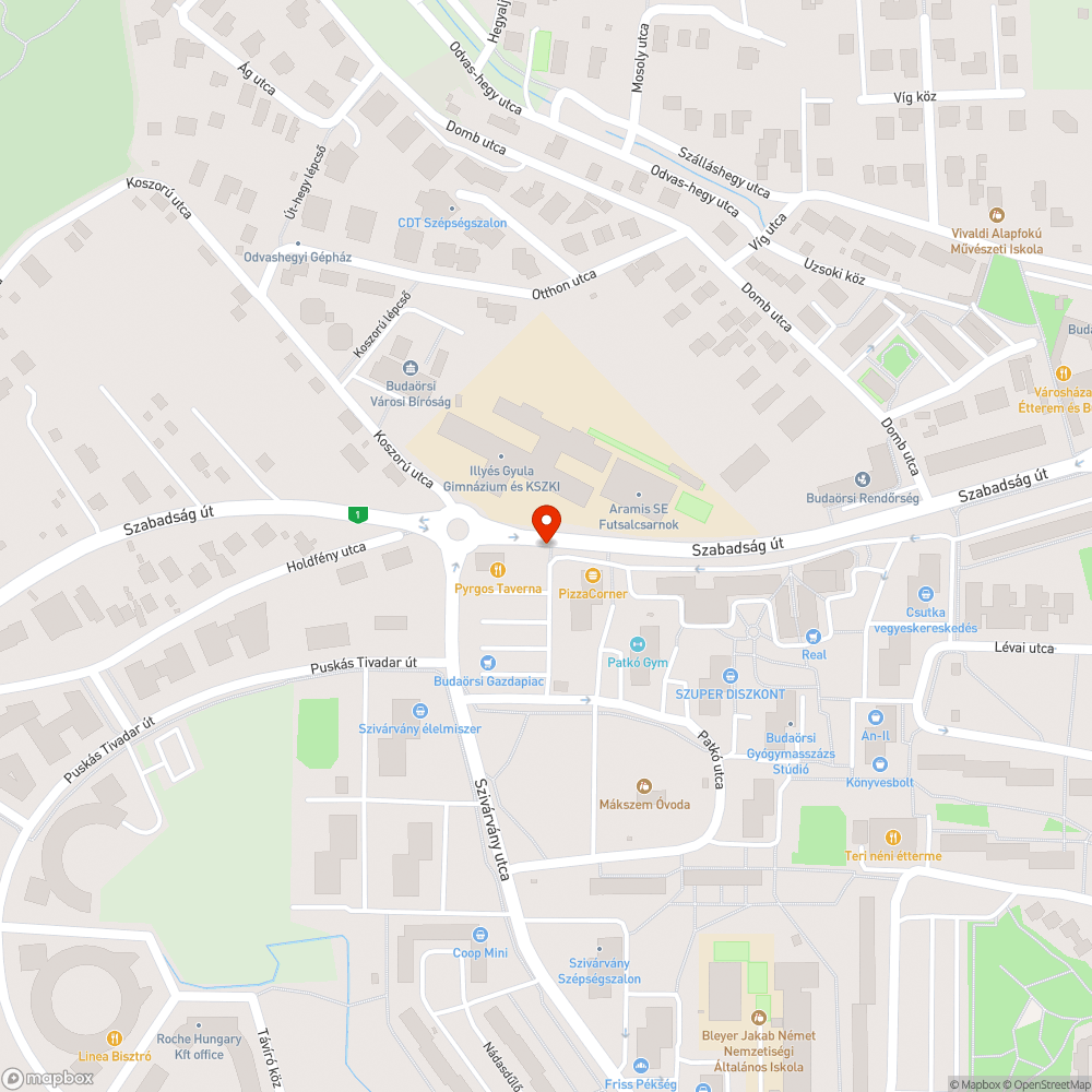 kiforgott oszlop bejelentés helye