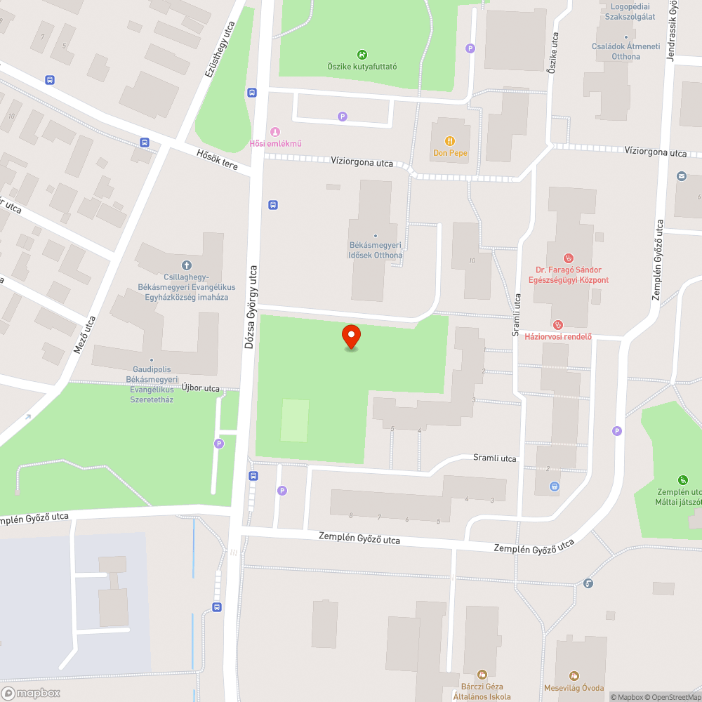 Elszáradt öreg fák bejelentés helye