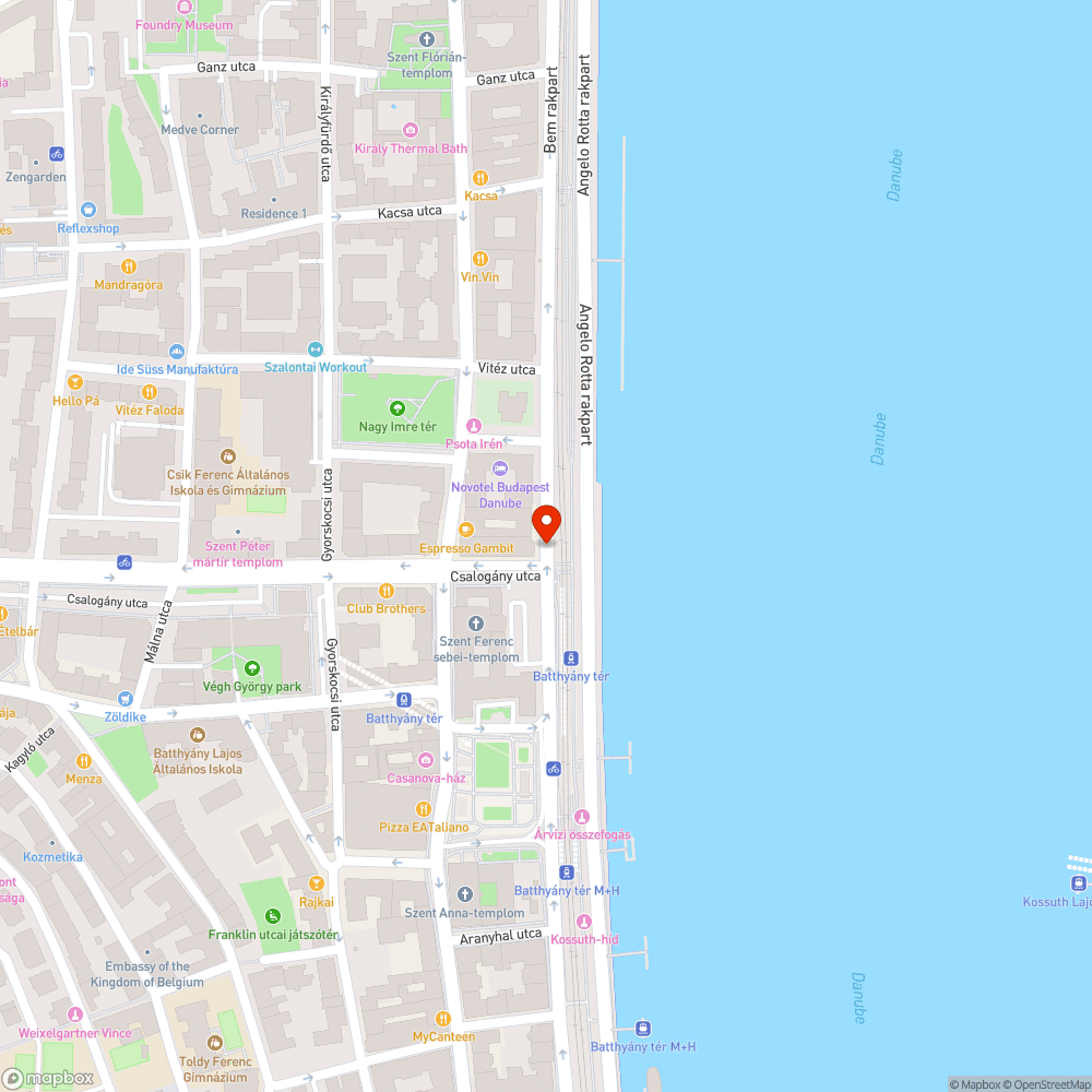 Bem rakparton besüllyedt csatornafedelek sorozata bejelentés helye