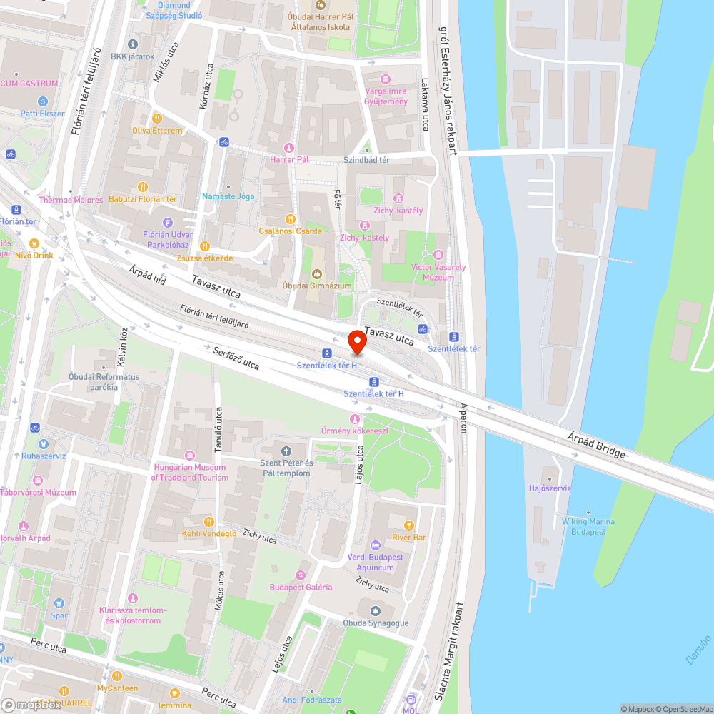 Graffiti bejelentés helye