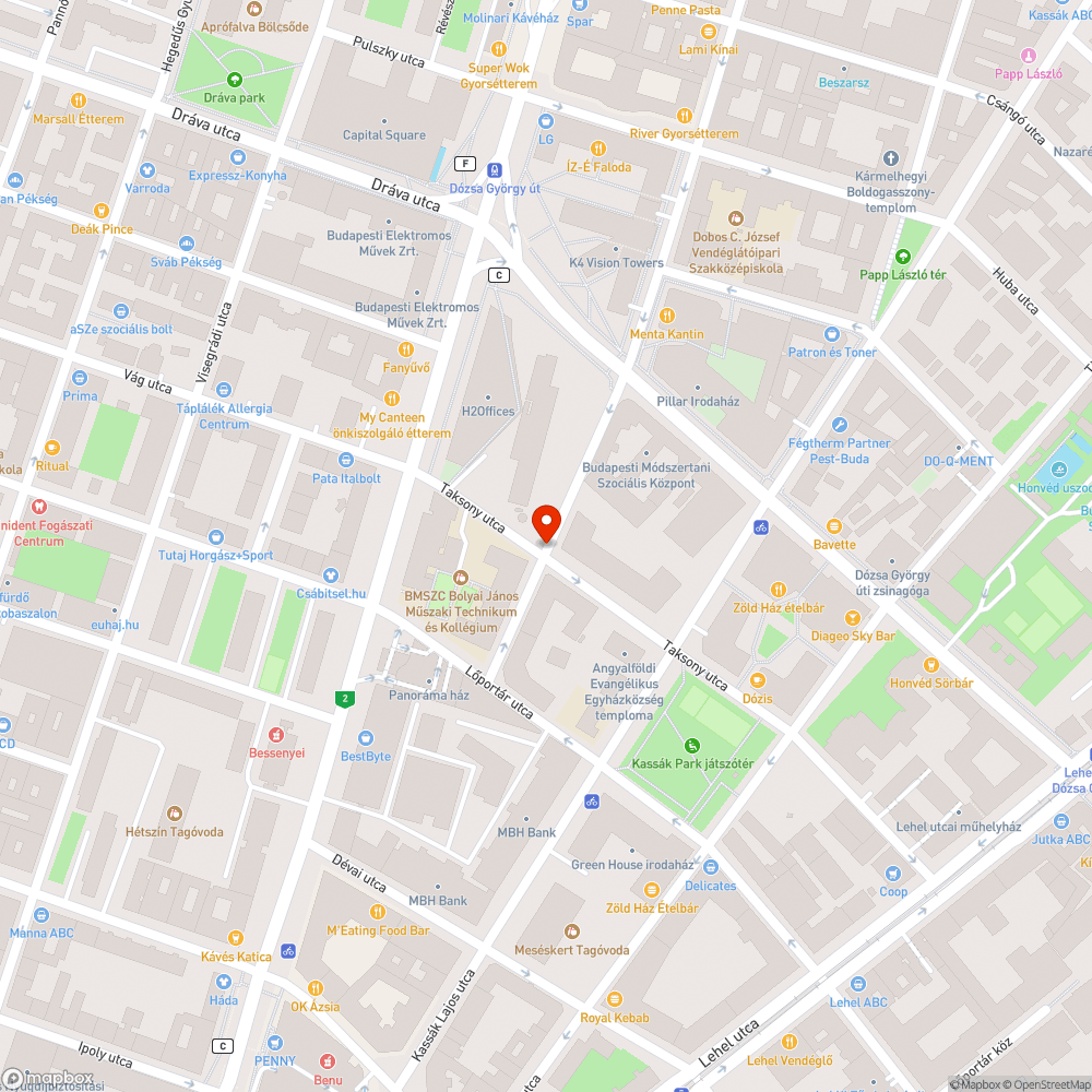 Kidöntött gyalogátkelő tábla bejelentés helye