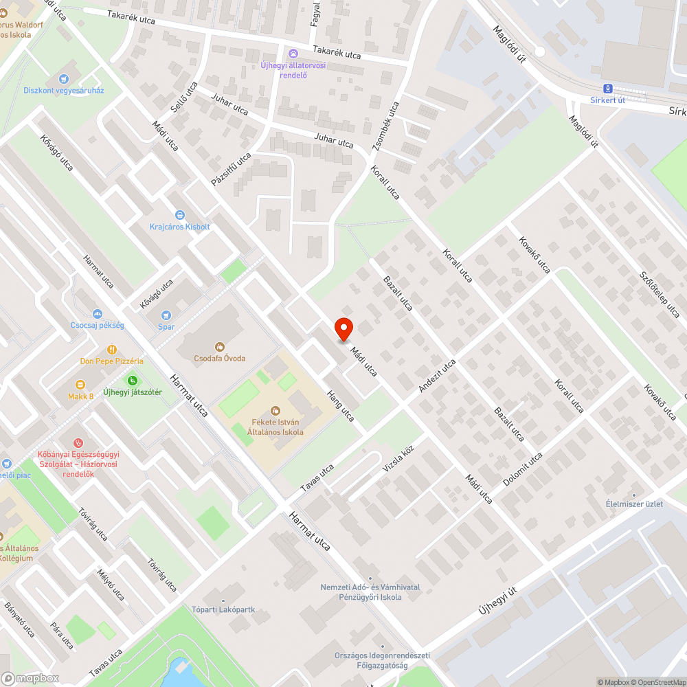 Gyalogosforgalmat akadályozó növényzet bejelentés helye