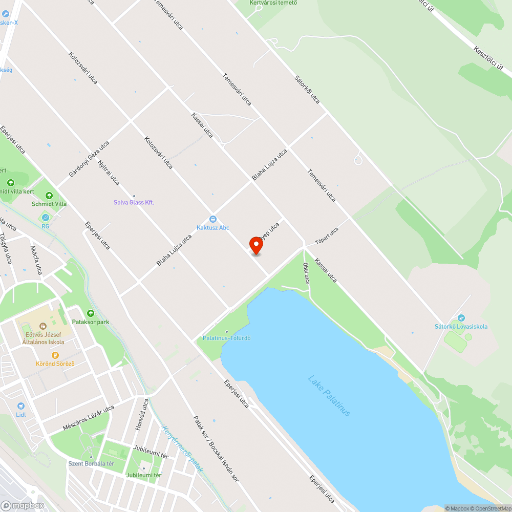 roncs autó bejelentés helye