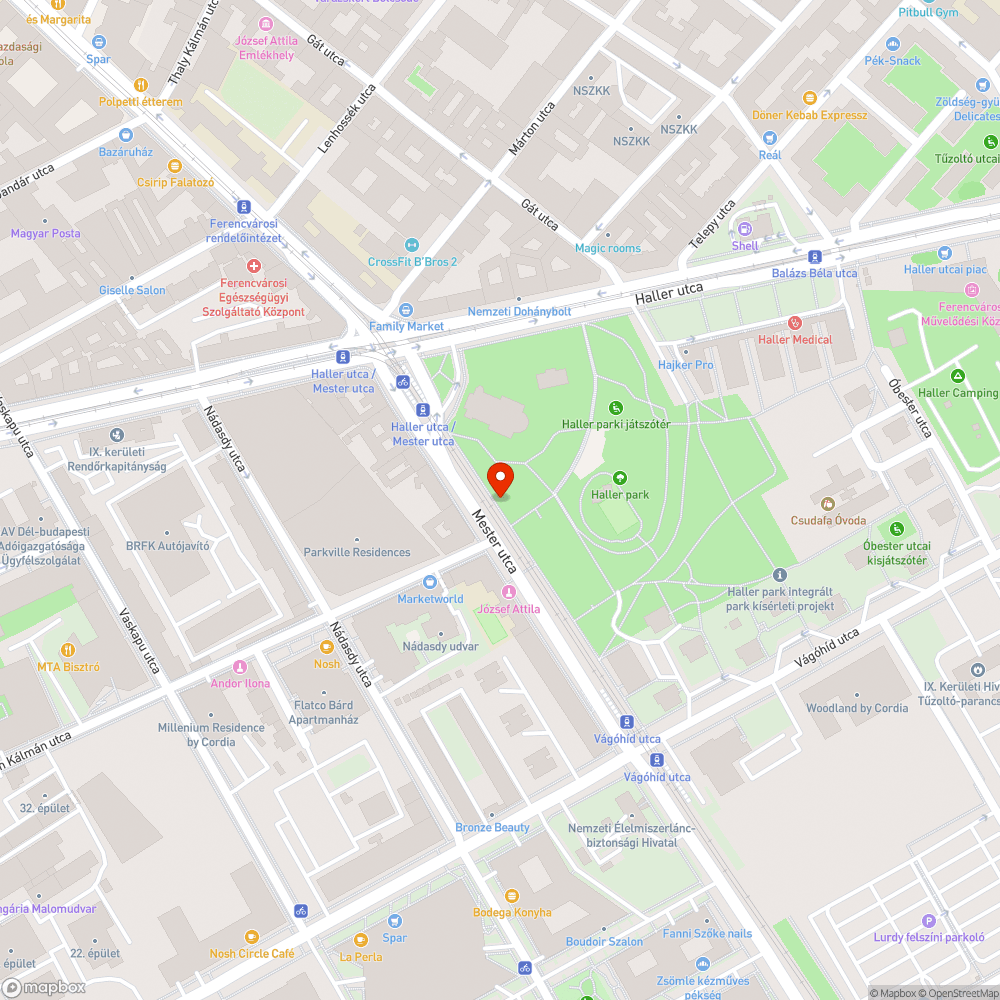 Viharvert járda bejelentés helye