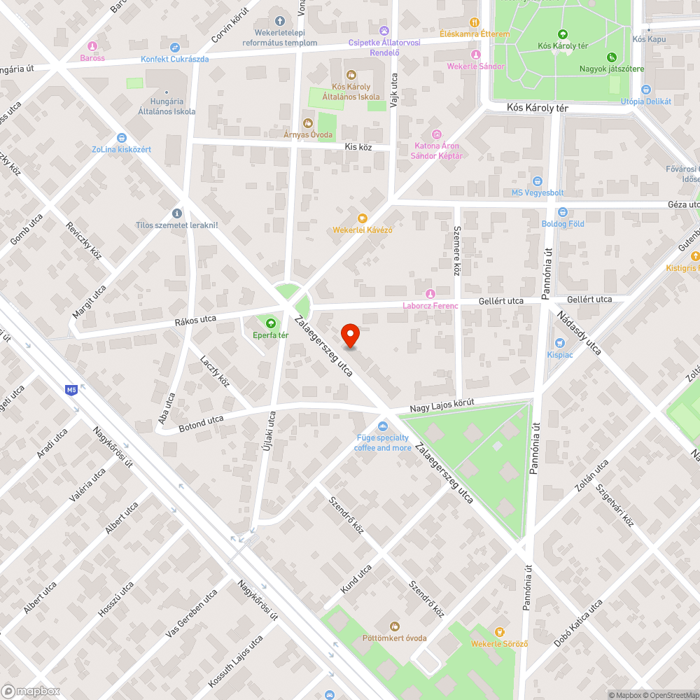 Forgalomból kivont, szeméttel telerakott jármű bejelentés helye