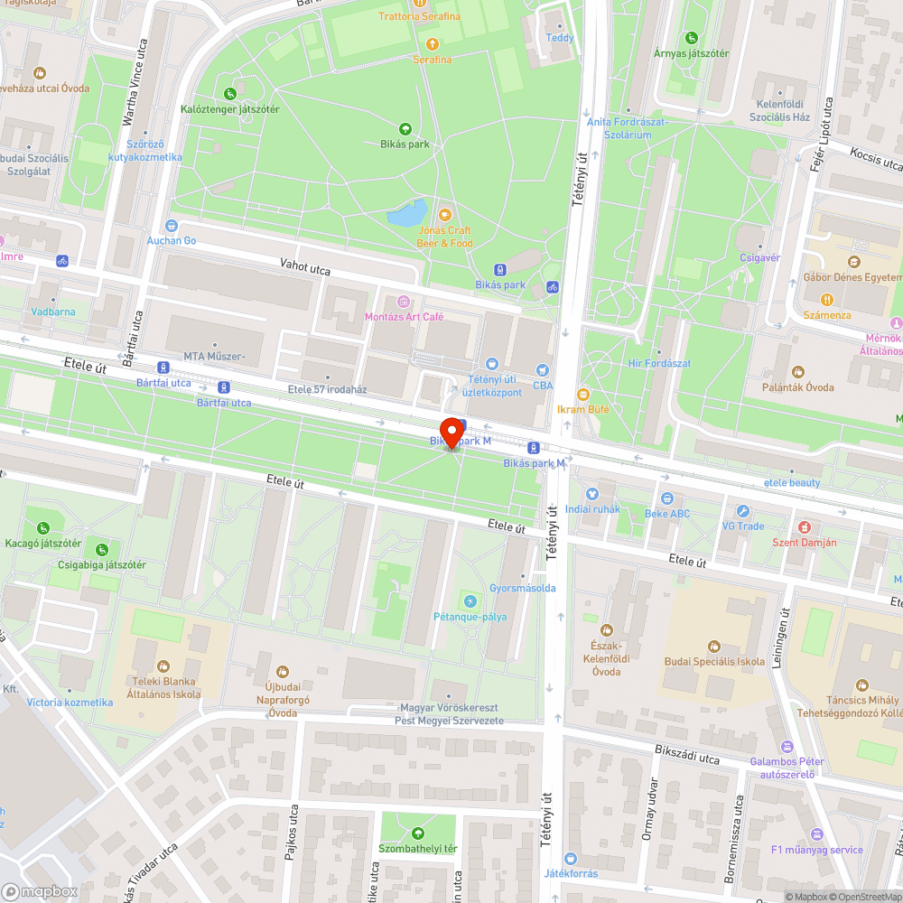 Hiányzó / felesleges járdaszakaszok bejelentés helye