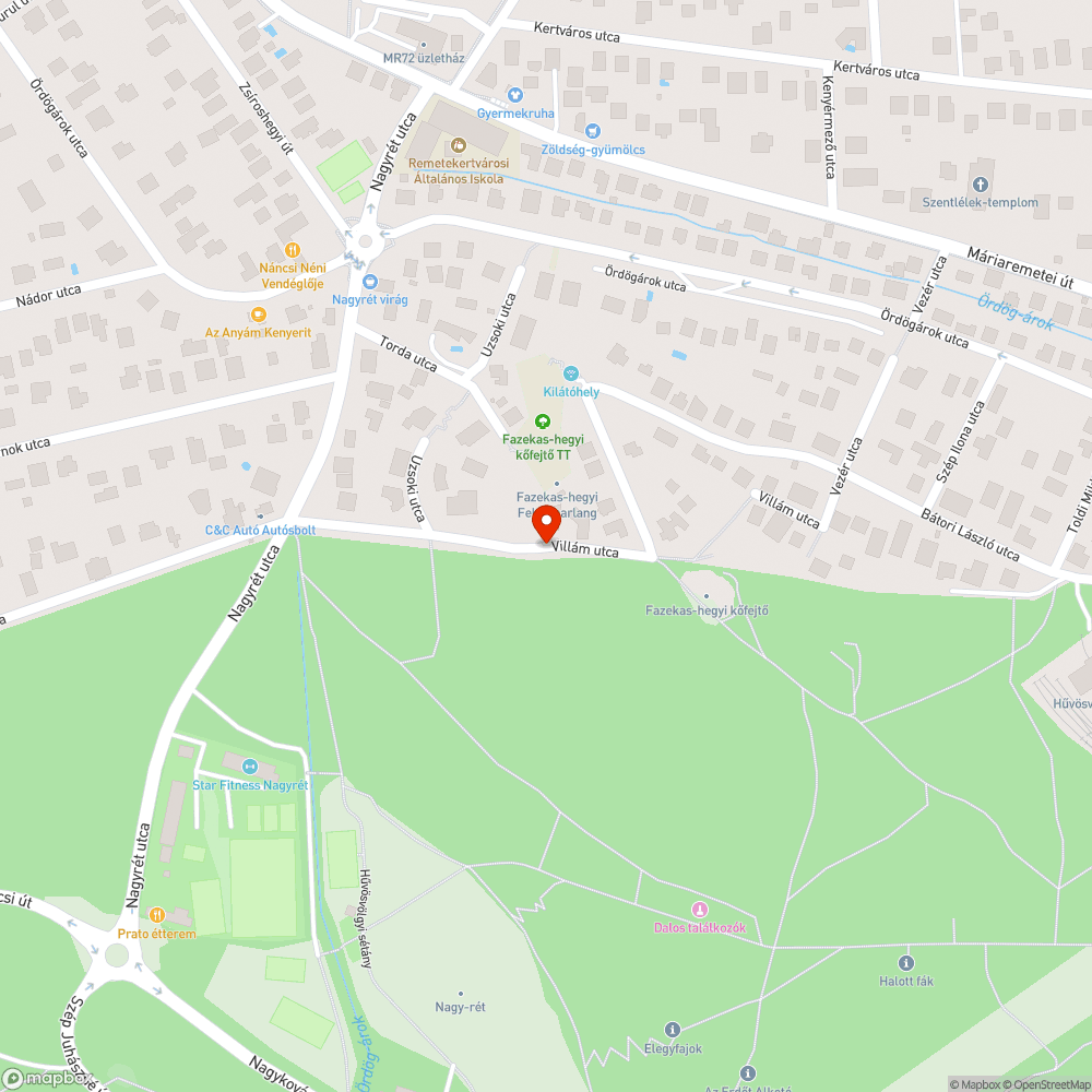 Lódarazsak bejelentés helye