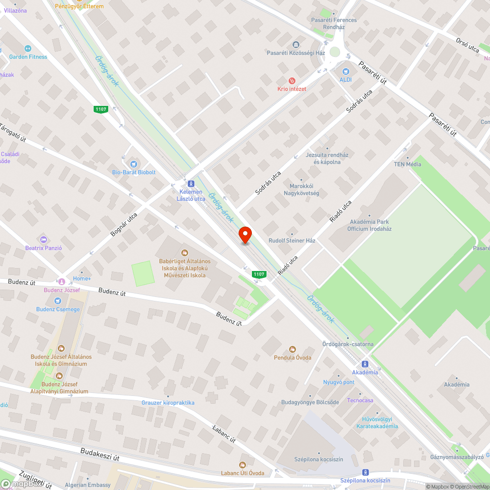 Szilágyi Erzsébet fasor - Hűvösvölgyi úti fák bejelentés helye