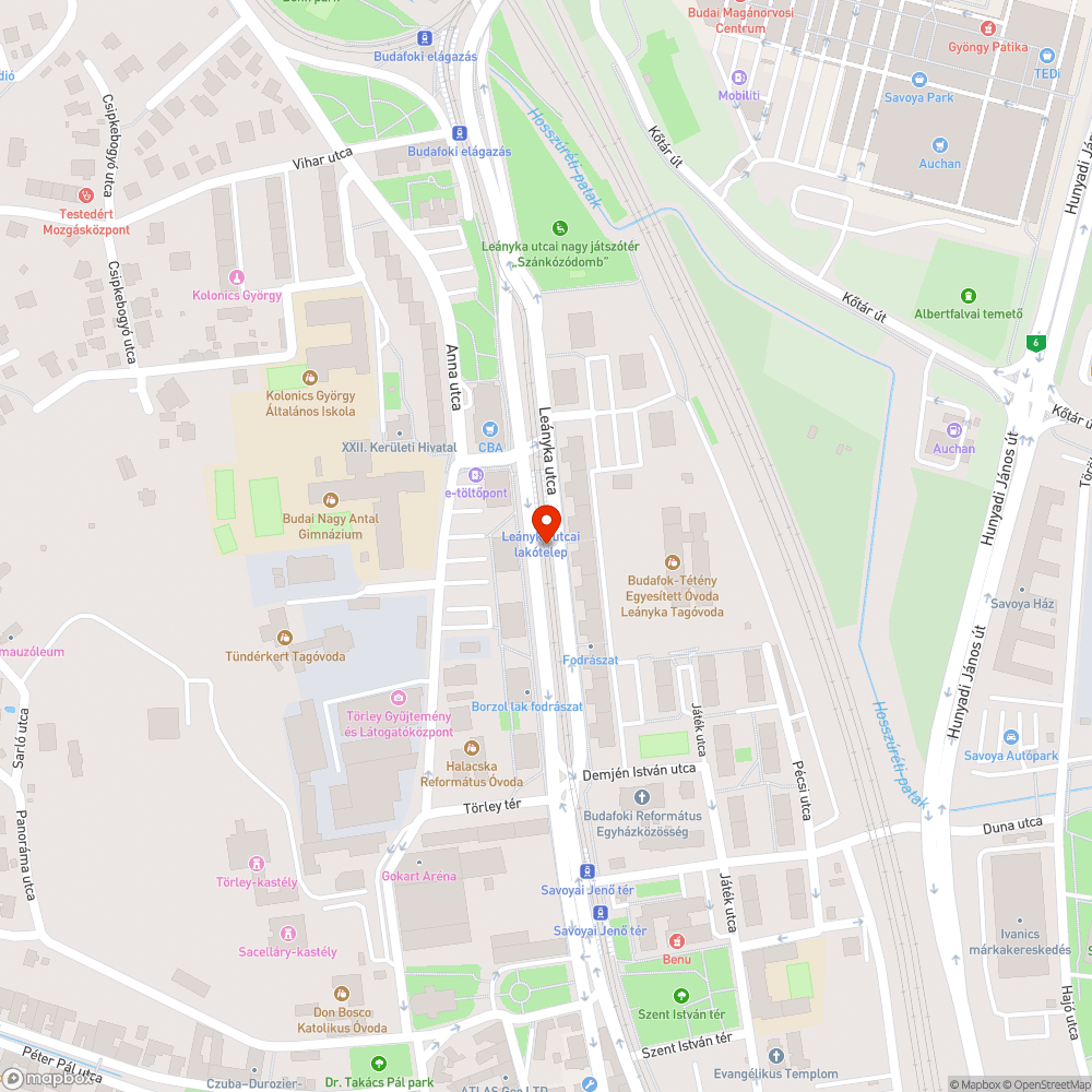 Gazos bokrok bejelentés helye