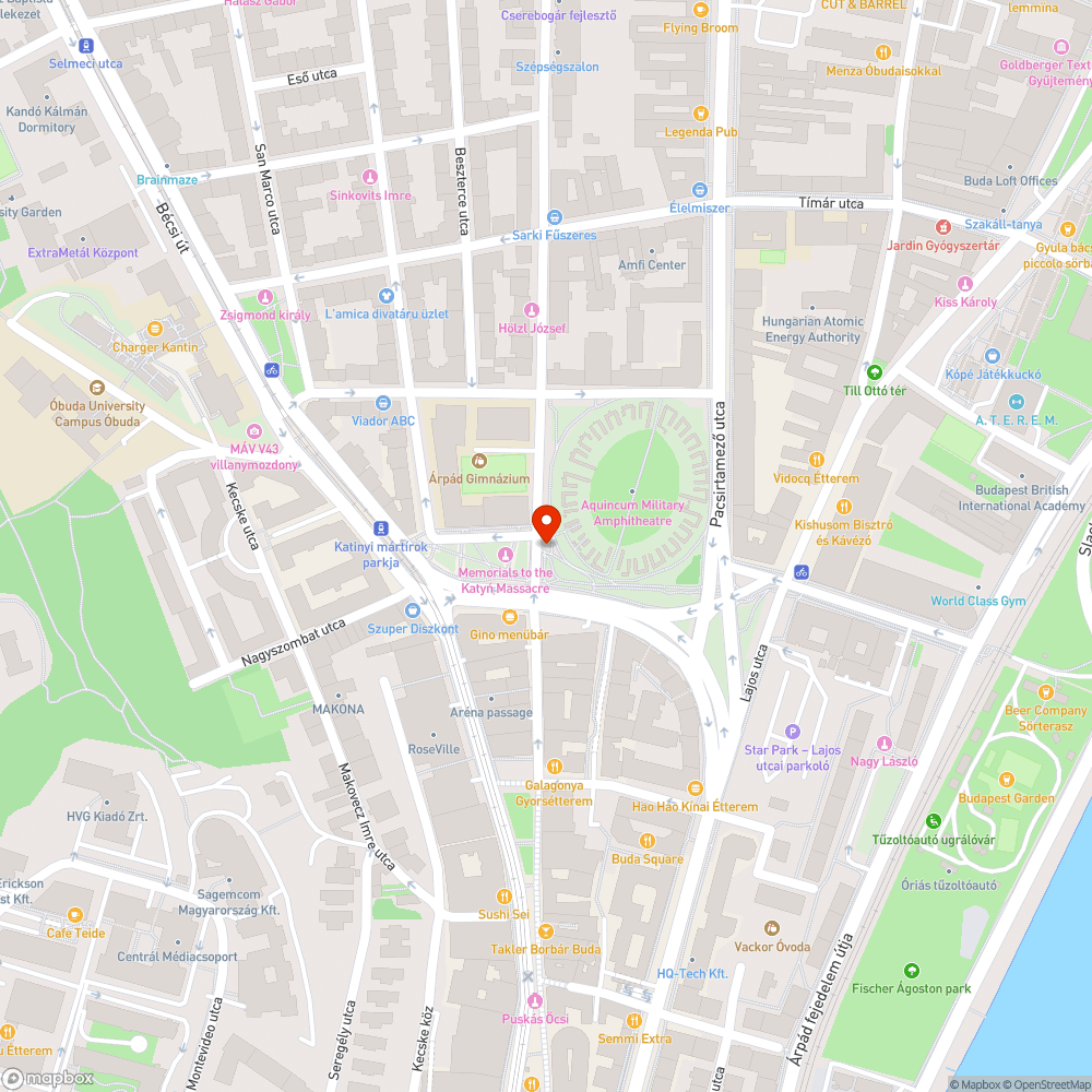 Kiálló mini oszlop bejelentés helye