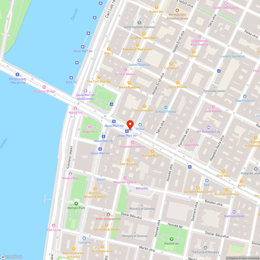 Szemét a zebra mindkét oldalán bejelentés helye