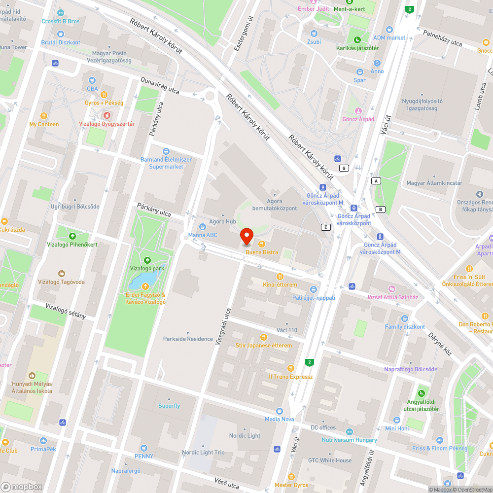 Nem működő utastájékoztatás bejelentés helye