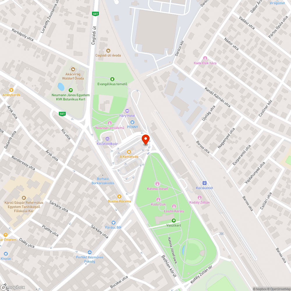 Megsüllyedt, töredezett fedlap bejelentés helye