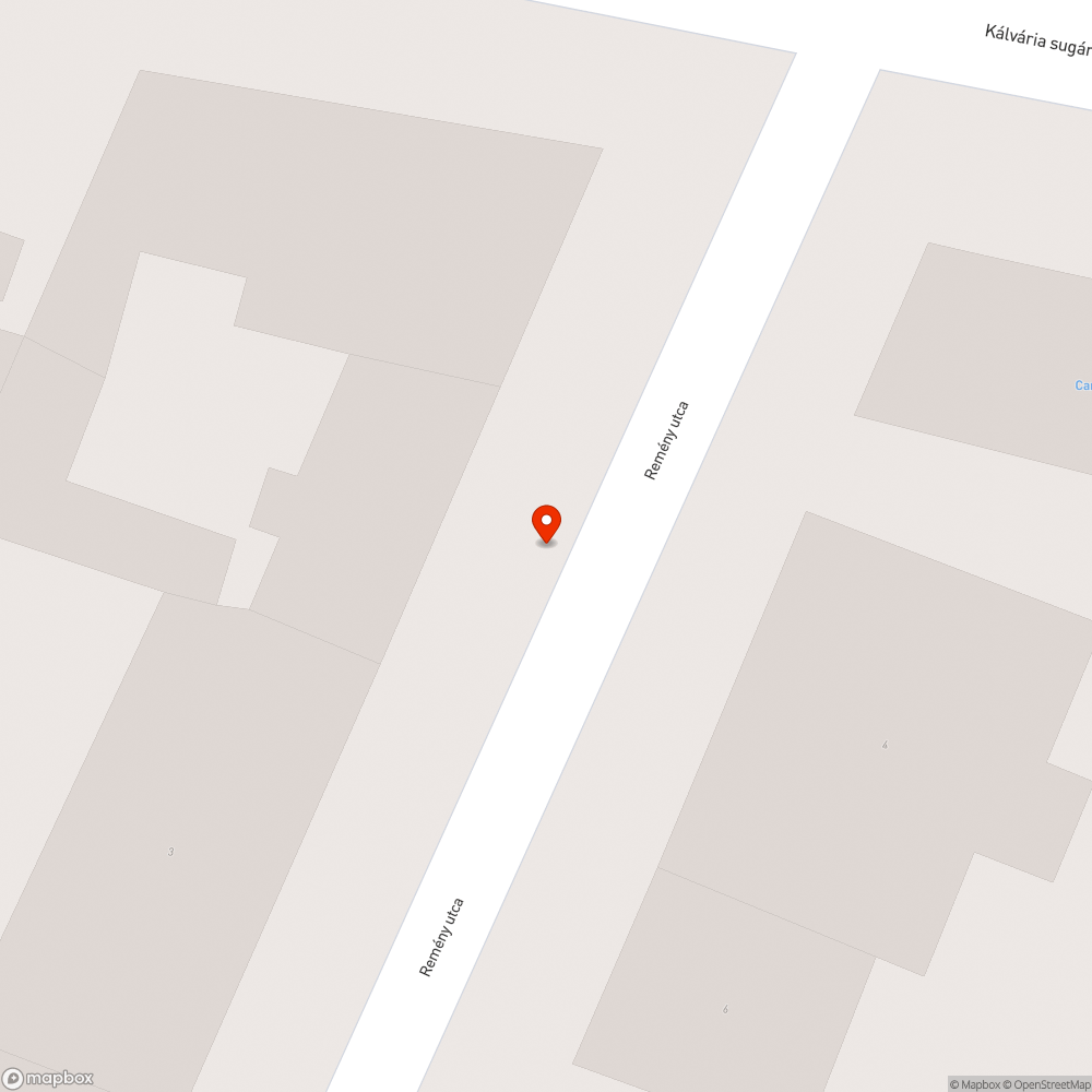 Problémás parkolás zöldterületen, a Remény utcában bejelentés helye