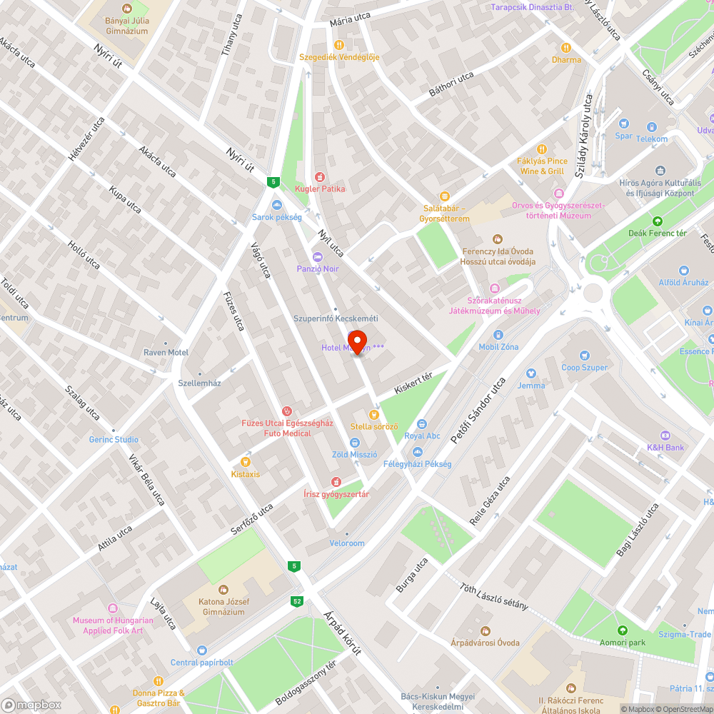 Megsüllyedt fedlap bejelentés helye