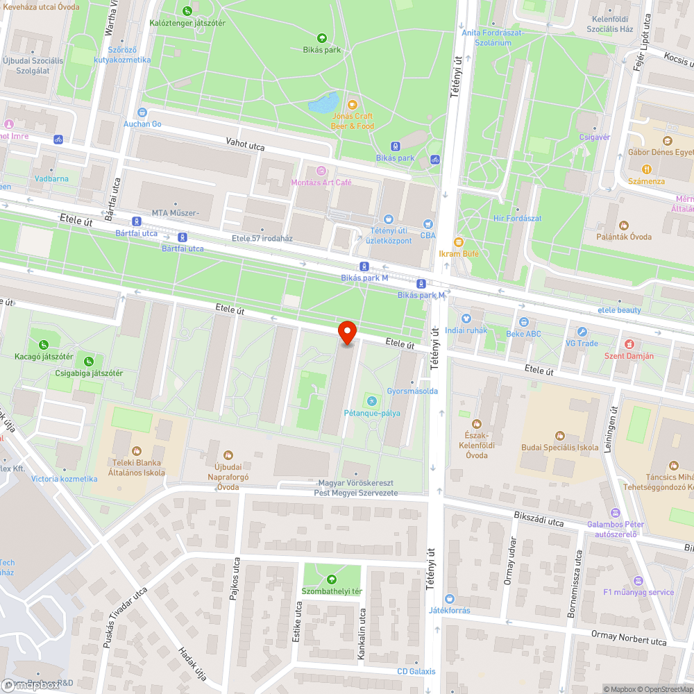 Járdasarkok bejelentés helye