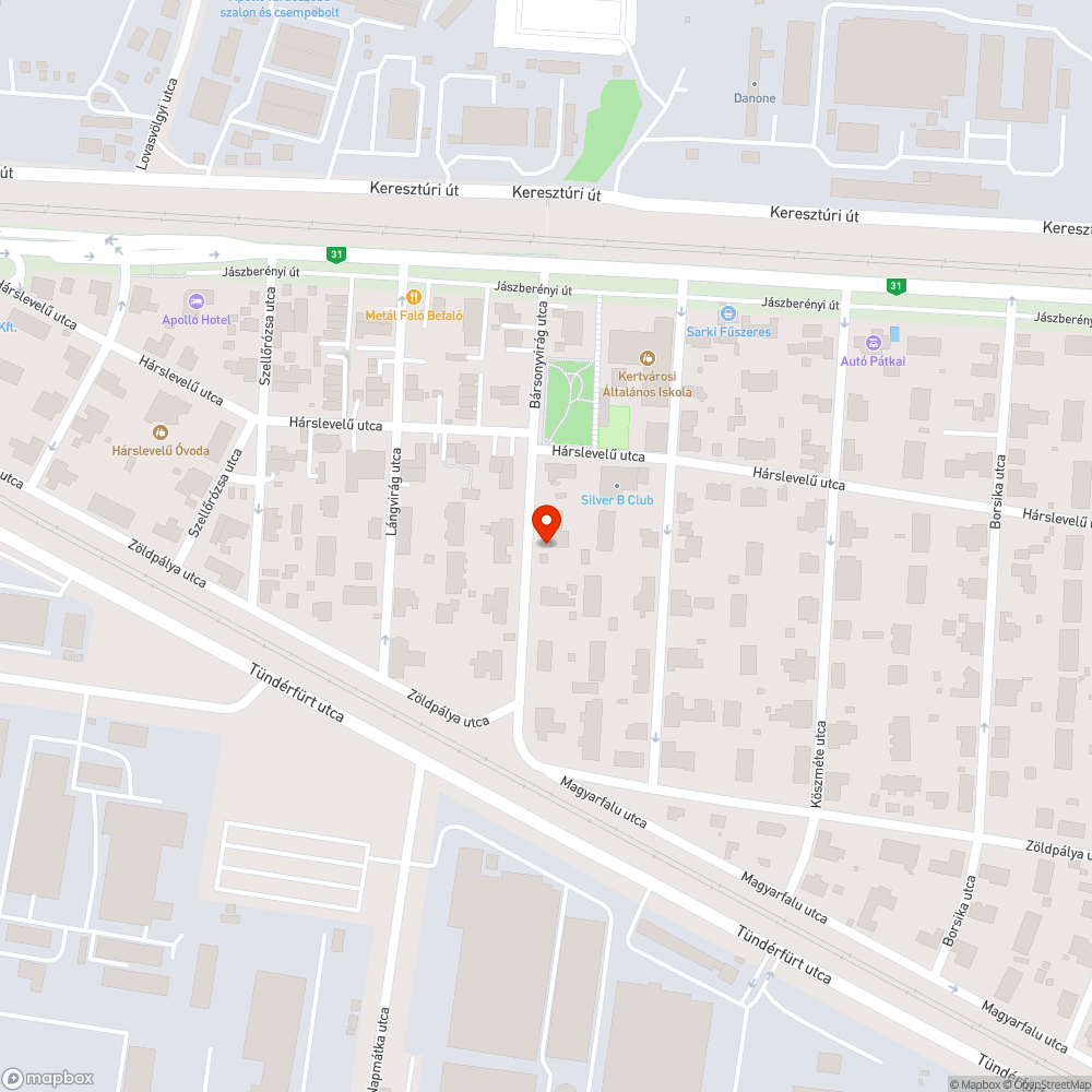 Vihar után 12 nappal kintfelejtett zöldhulladék 4. bejelentés helye