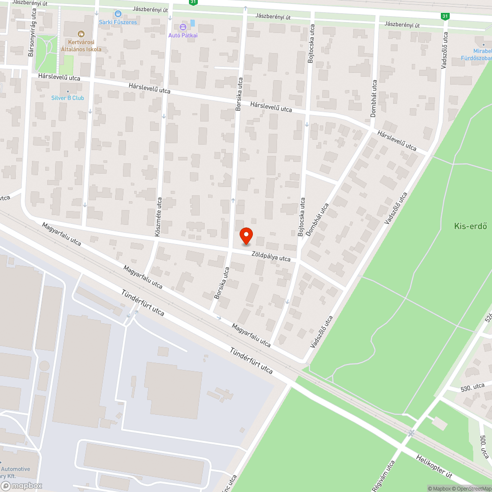 Vihar után 12 nappal kintfelejtett zöldhulladék 7. bejelentés helye