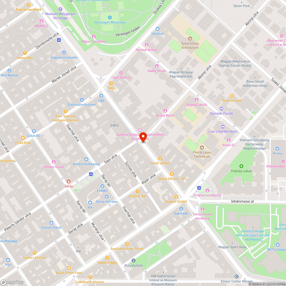 Eltömődött csatornalefolyók bejelentés helye