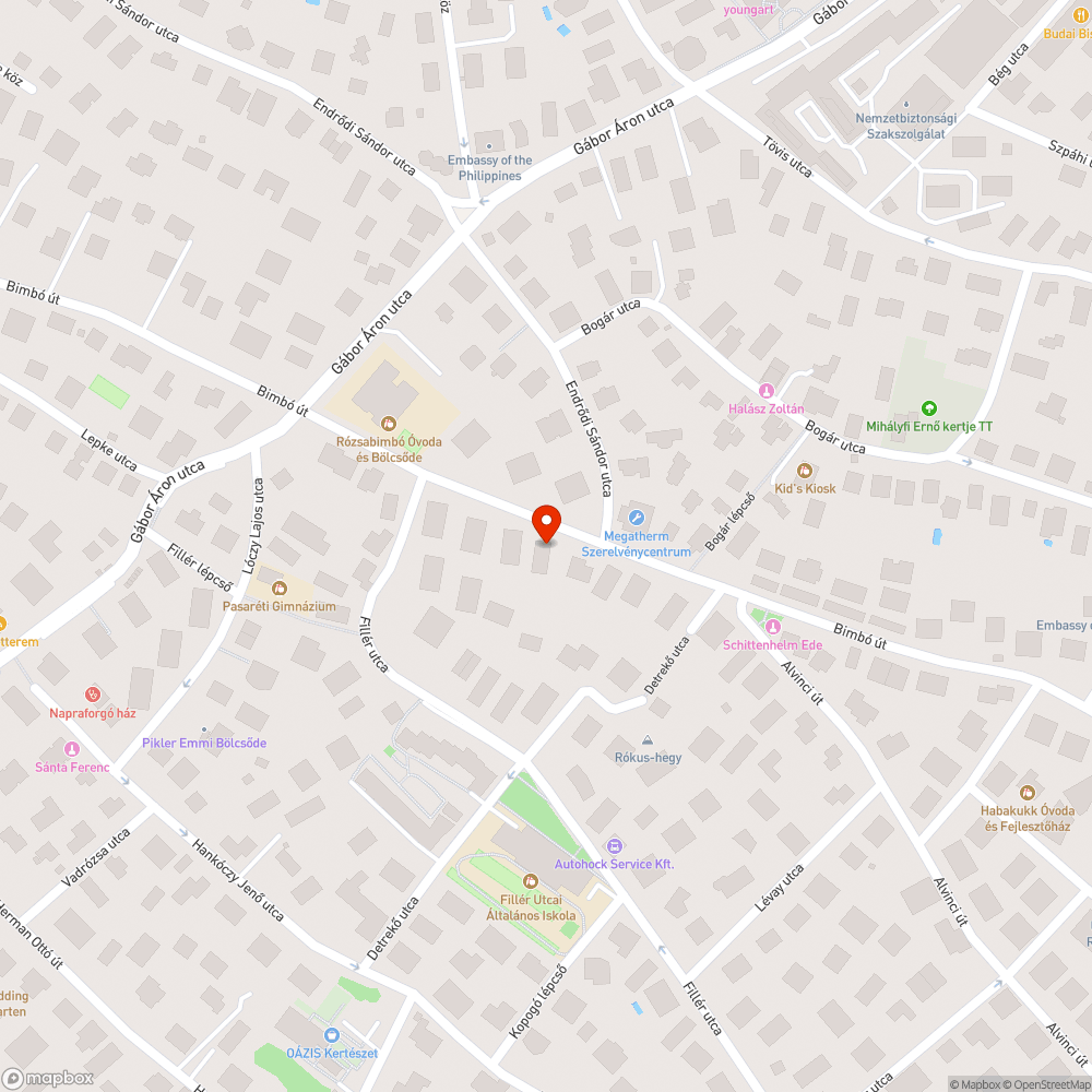 Nyitva hagyott fedél bejelentés helye