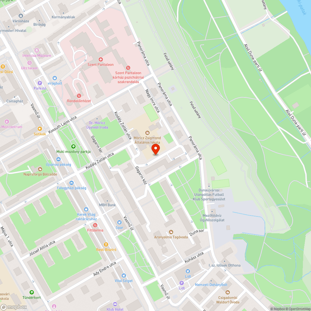 Pad bejelentés helye