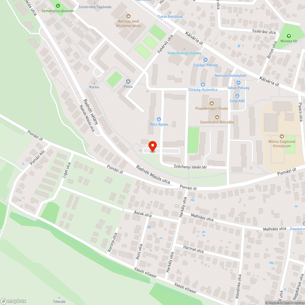 Kiégett közvilágítás bejelentés helye