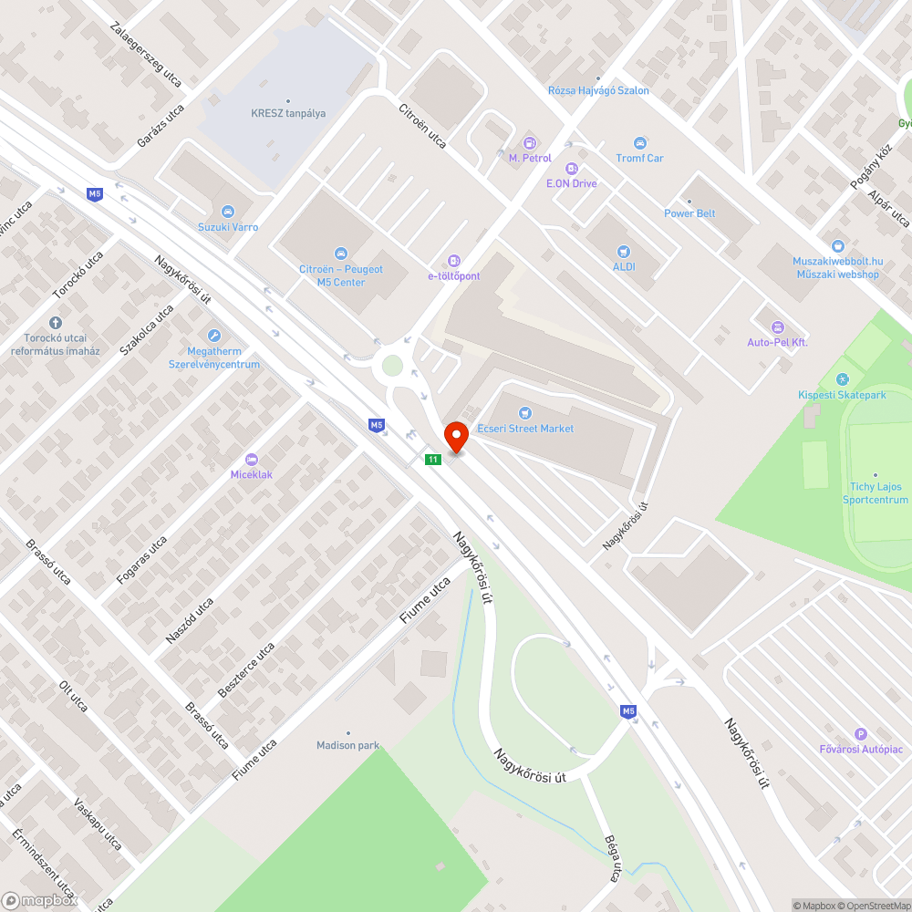 Bálványfa a felüljárónál bejelentés helye