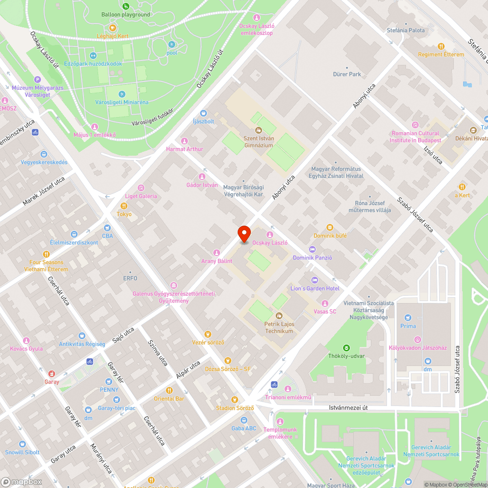 Letört/levágott faág bejelentés helye