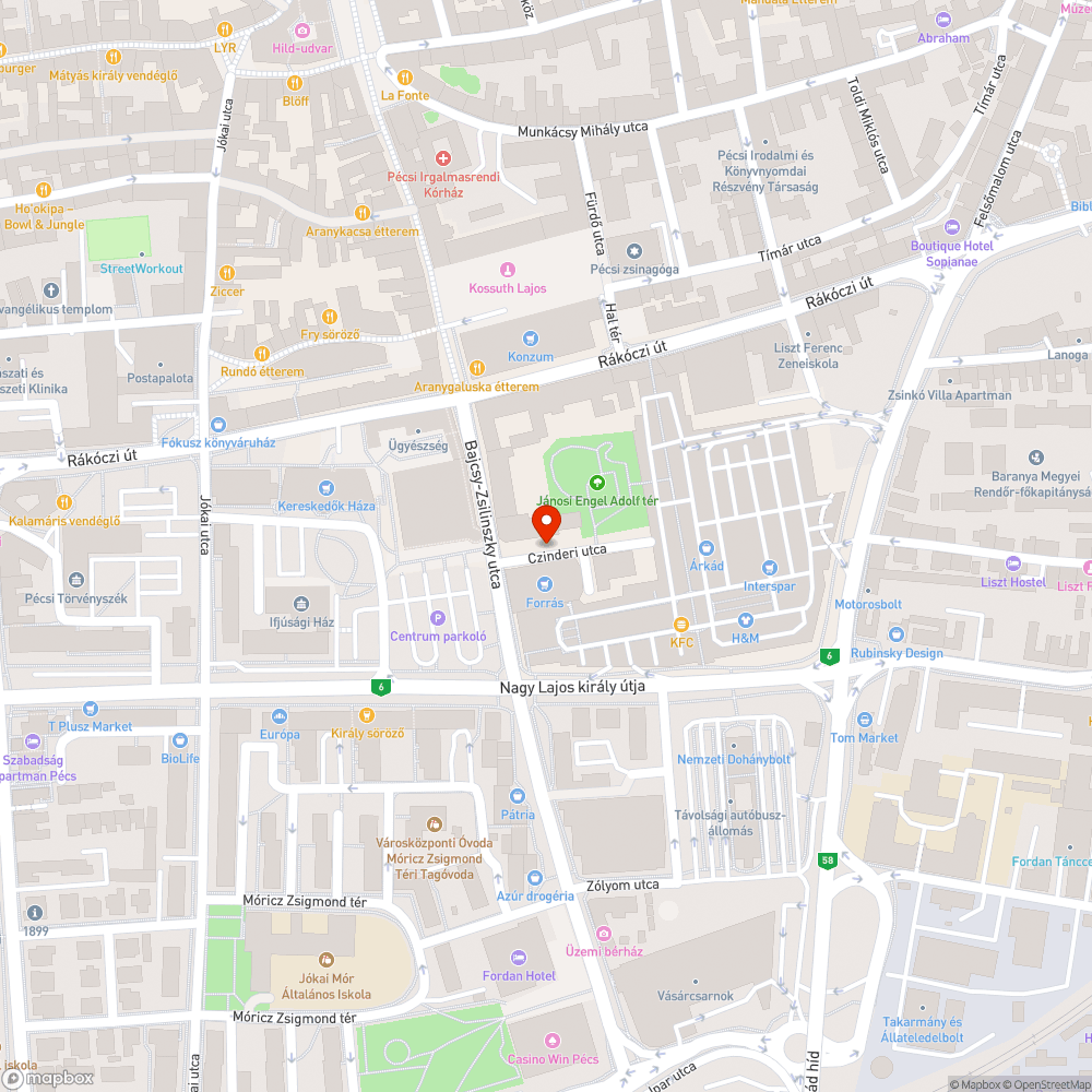 Hiányos parkoló felület, beszakadt esővíz elvezető bejelentés helye