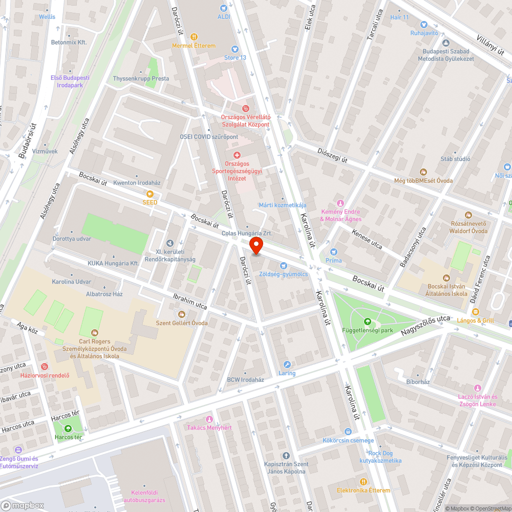 Köztéri lámpák meghibásodása bejelentés helye