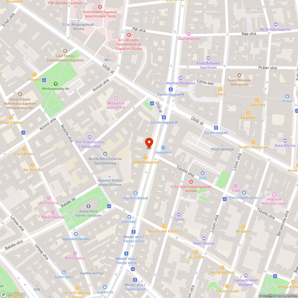 Folyamatos kerékpársávon parkolás bejelentés helye