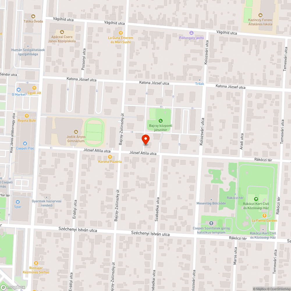 Lehulló faágak bejelentés helye