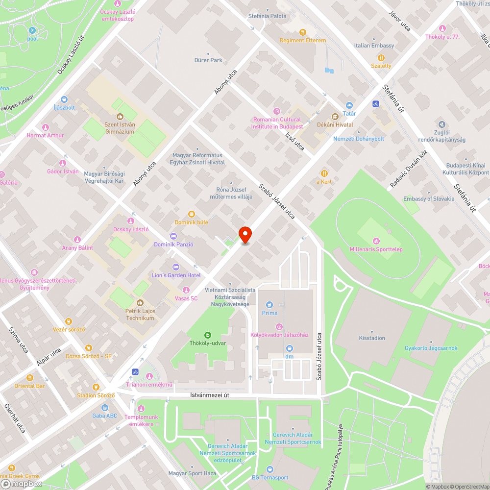 Sérült keretű fedlap bejelentés helye