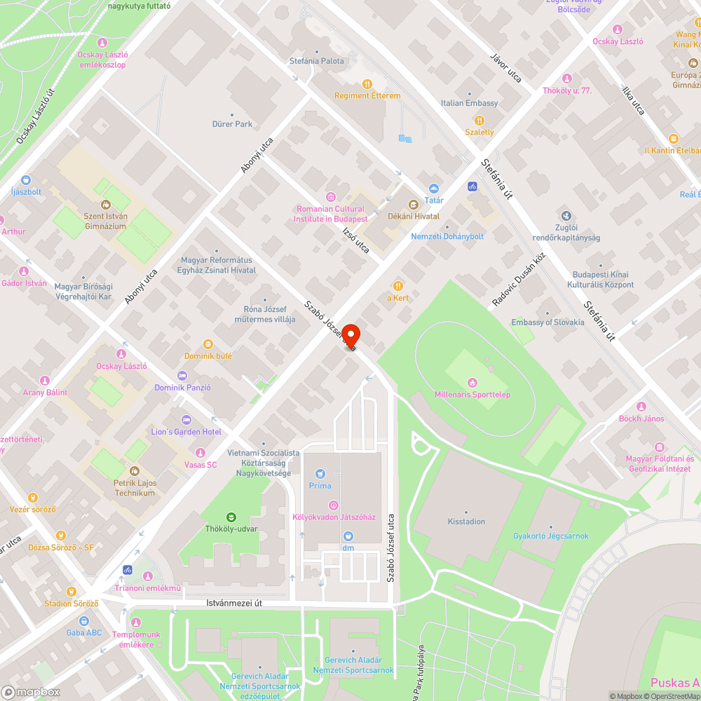 Mély süllyedés bejelentés helye