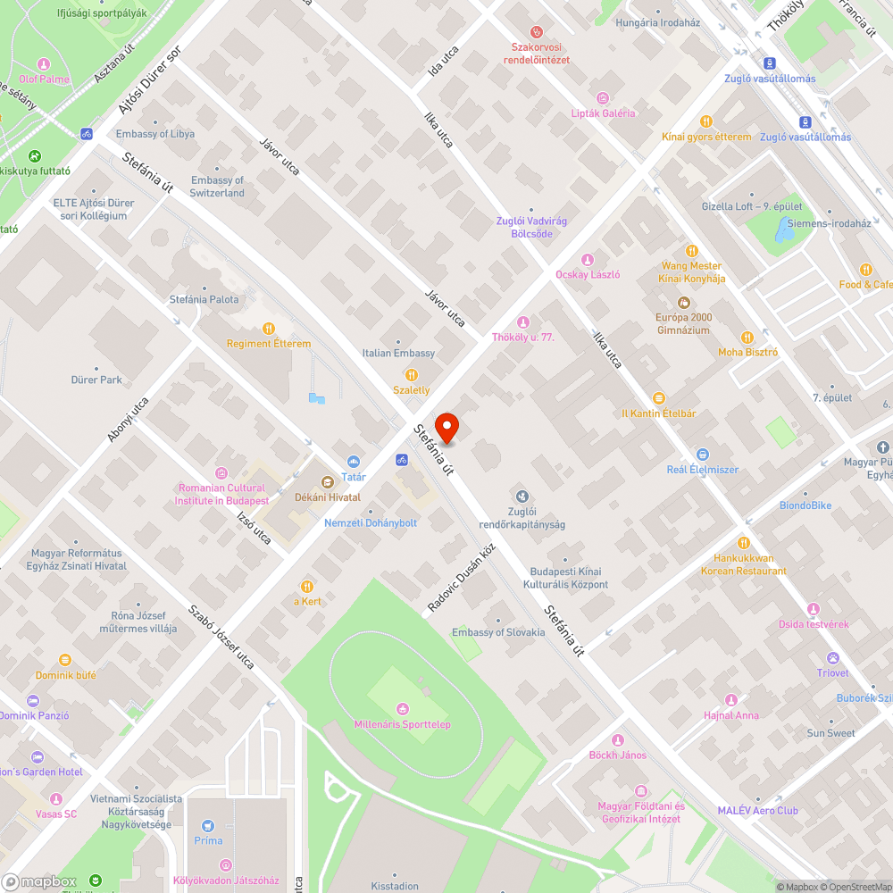 Kidőlt poller bejelentés helye