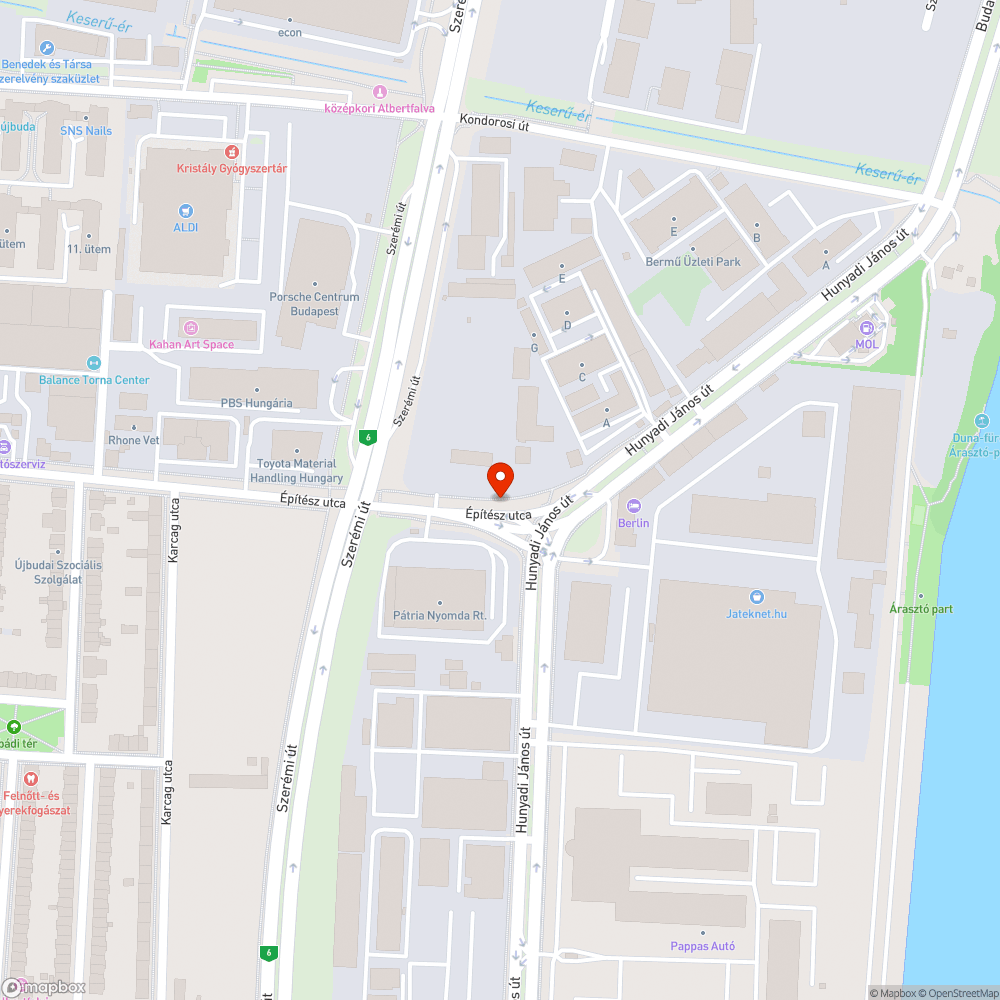 Benőtt járda bejelentés helye