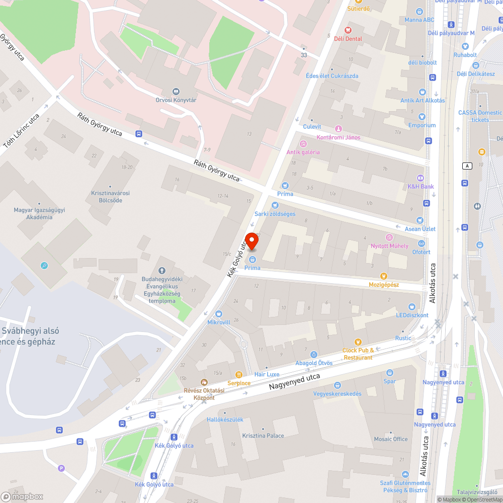 Elferdült karó bejelentés helye