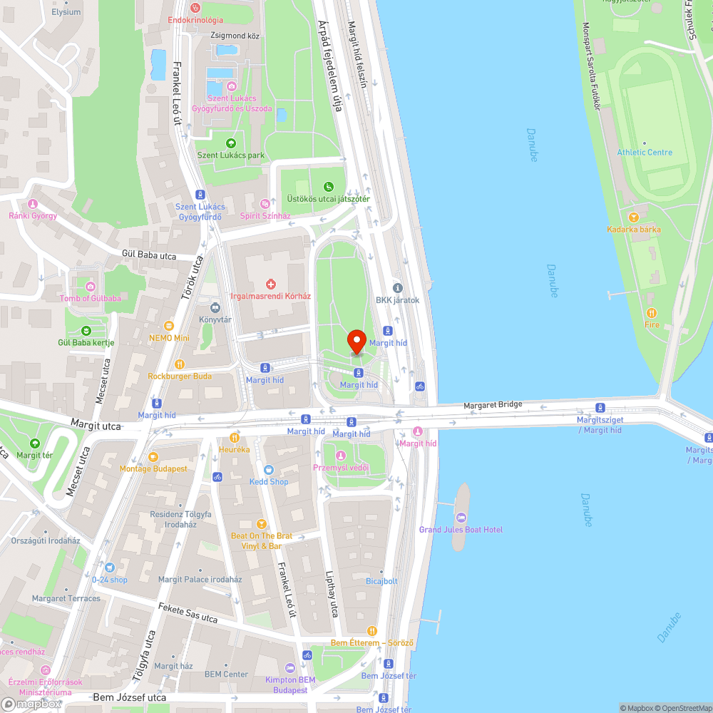 Megdőlt tábla bejelentés helye