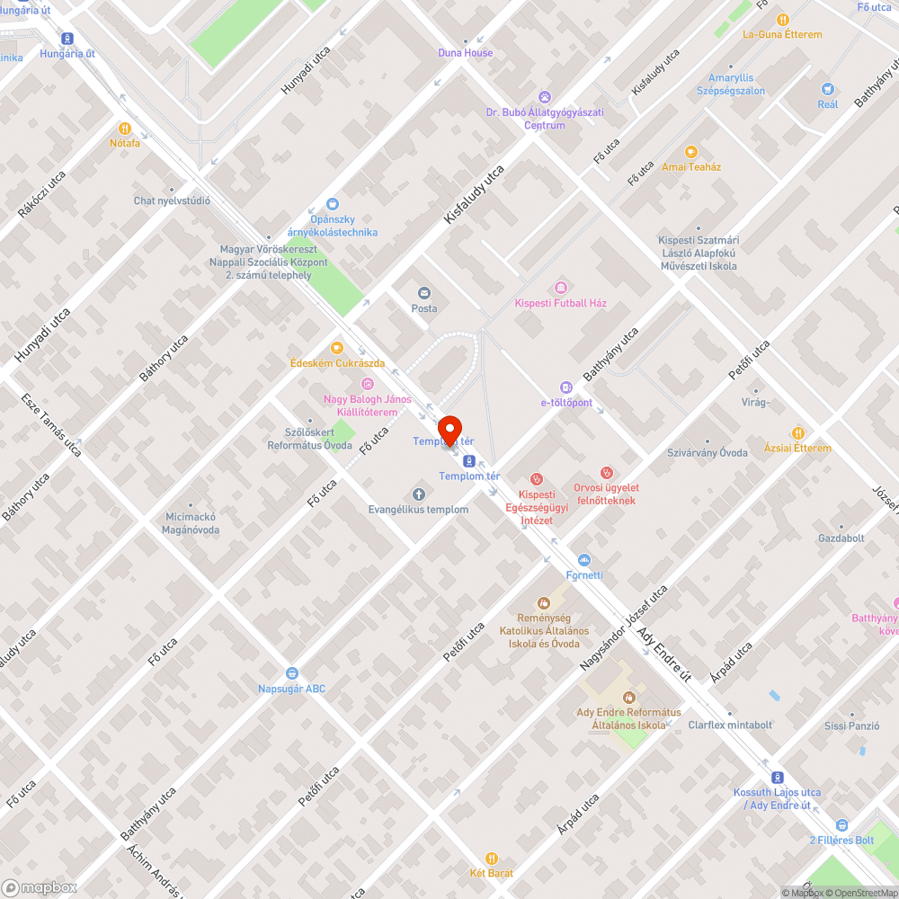 Megszűnt vendéglő kinn maradt tablaja bejelentés helye