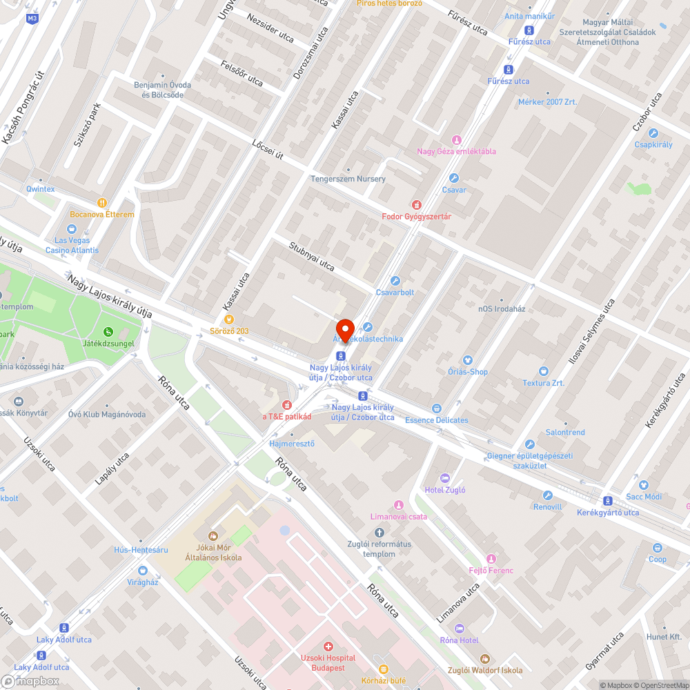 Szemét a villamosmegállóban bejelentés helye