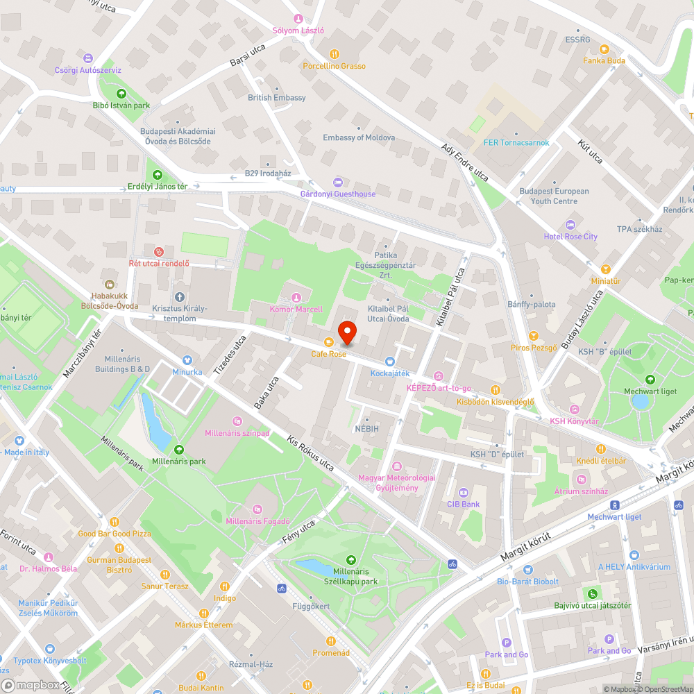 Kerékpártáparkolók kapacitásának bővítése bejelentés helye