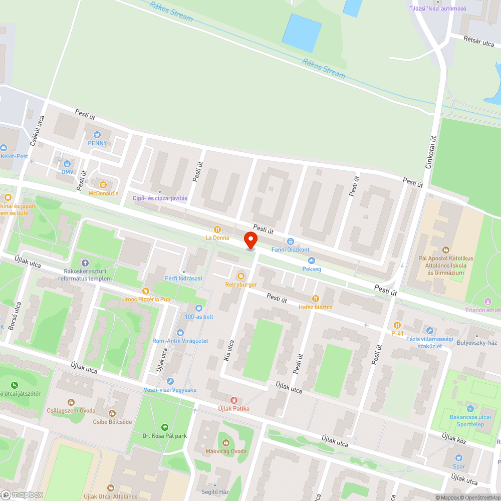 Bokor belóg bejelentés helye