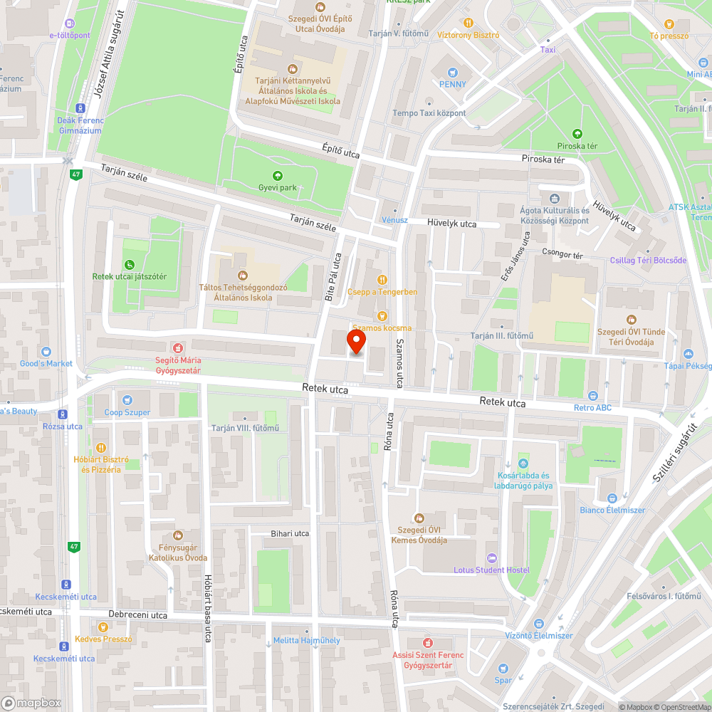 Kátyú hátán kátyú - Retek utca 15-17. bejelentés helye