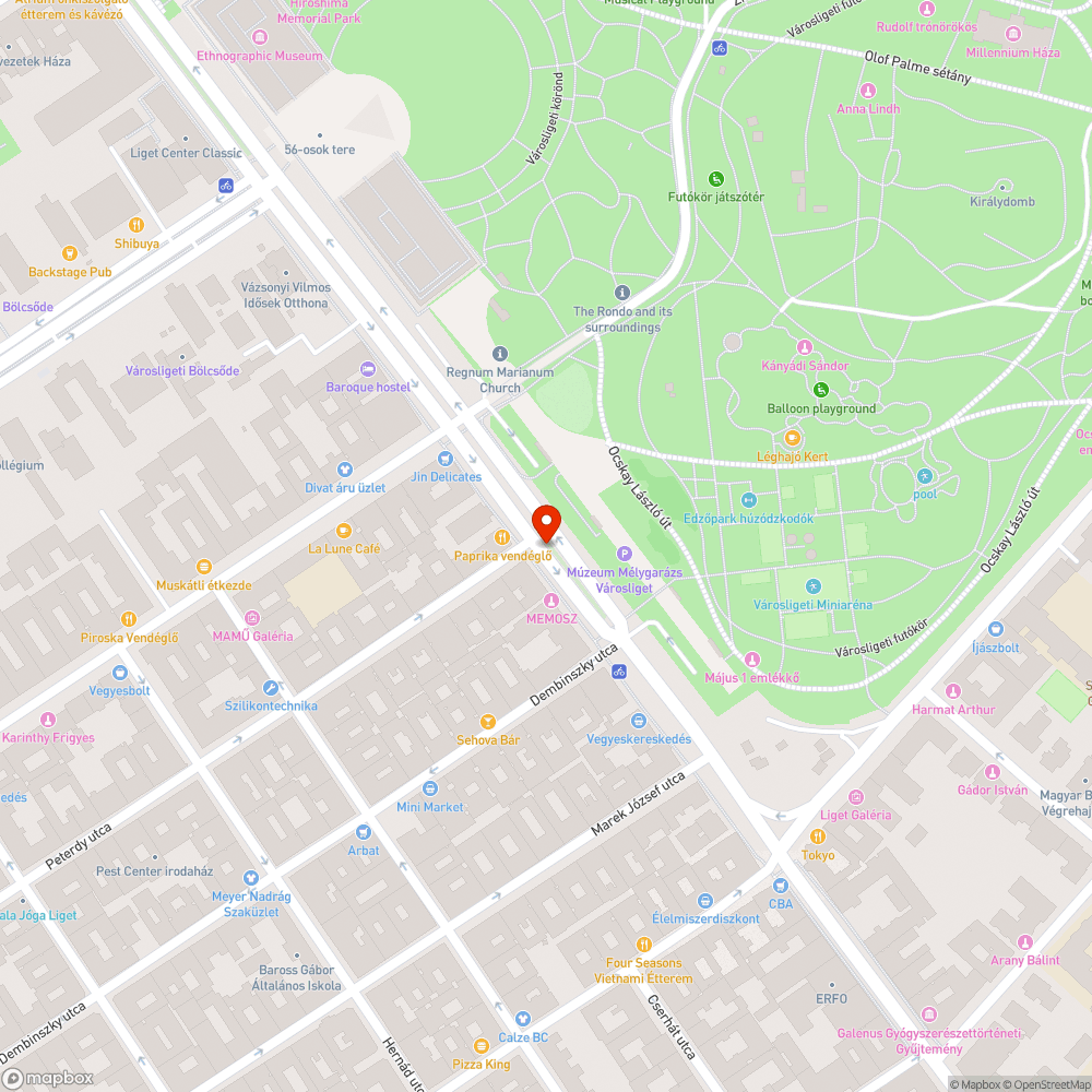 Hiányzó fa védő keret v. oszlop bejelentés helye